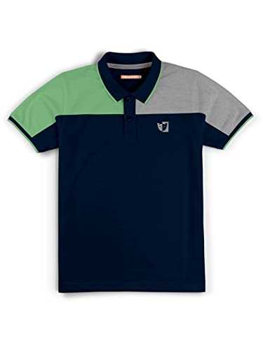HELLCAT Blended Cotton Polo Tshirt - Navy Blue