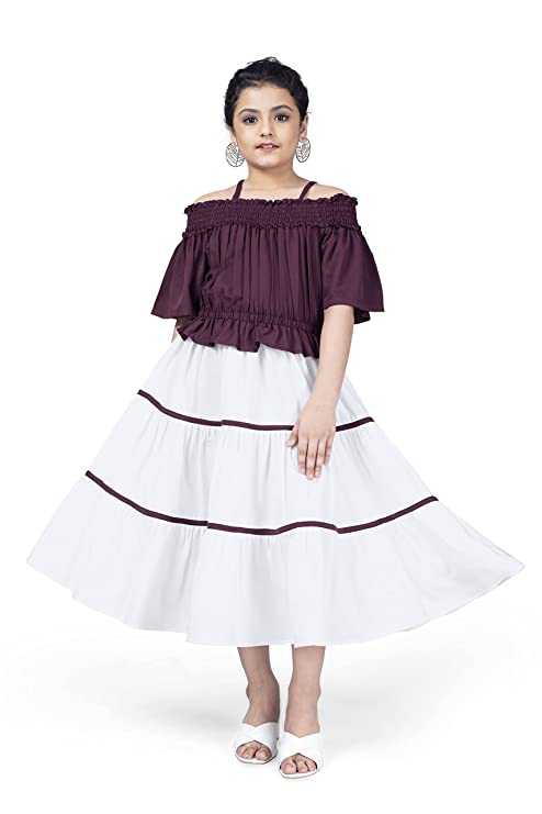 Flare Ball Gown Style Frock/Dress